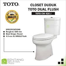 Kloset Duduk TOTO - CST414SR