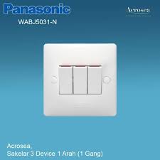 Saklar Geser Panasonic - Putih